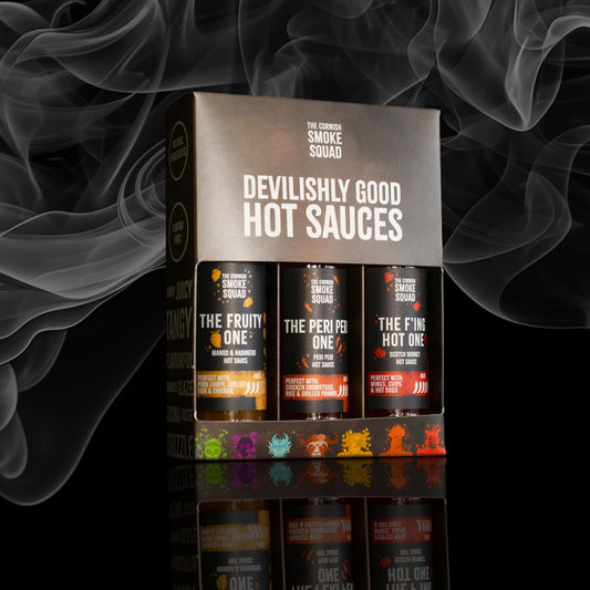 The Spicy Hot Sauce Box | Mango & Habanero, Peri Peri and Scotch Bonnet Hot Sauce
